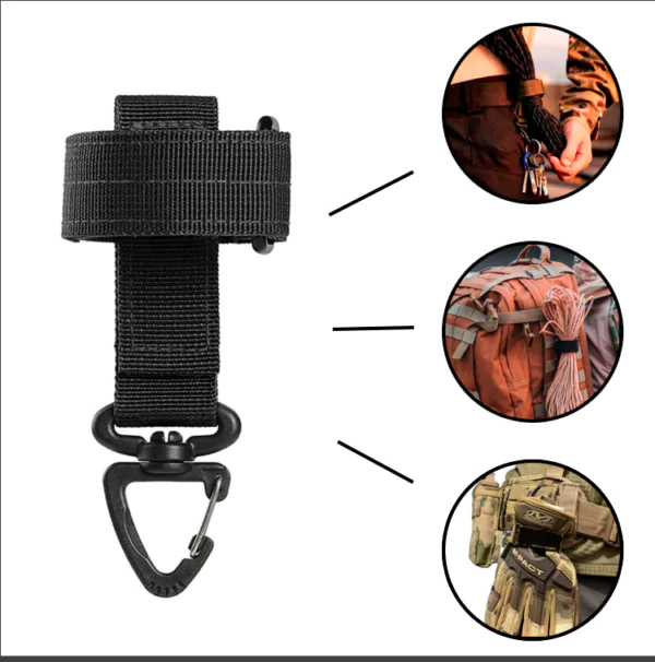 Карабін Тримач Для Рукавичок На Пояс Карабин Держатель Для Перчаток На Пояс